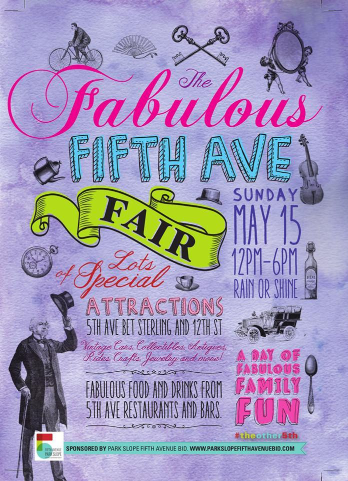 The Fabulous Fifth Avenue Fair poster, Park Slope #theother5th