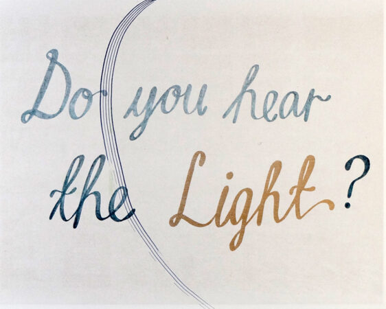 Cecilie Beck Music Risograph , Do you hear the light?